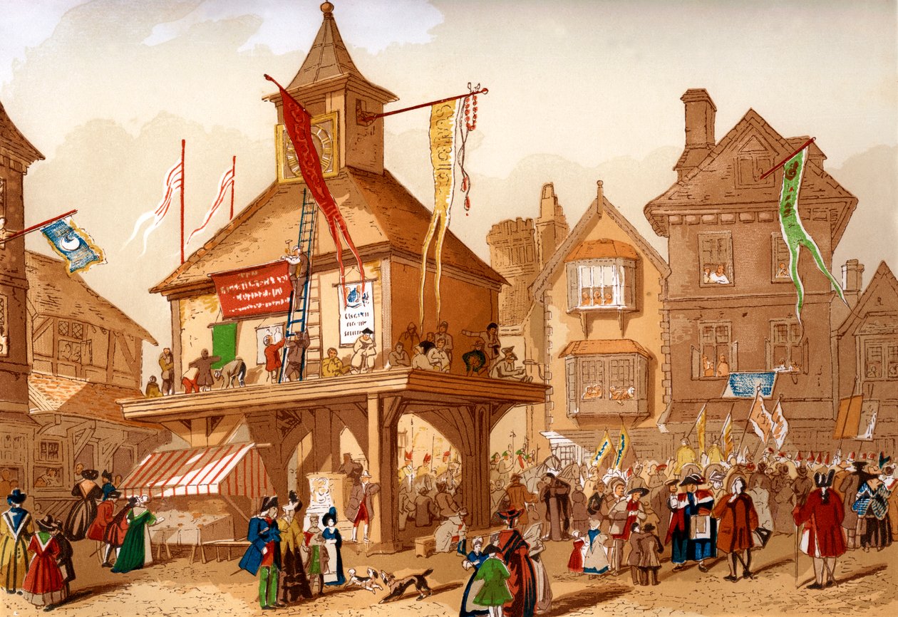Shakespearovo jubileum ve Stratfordu nad Avonou, c1850 od Unbekannt