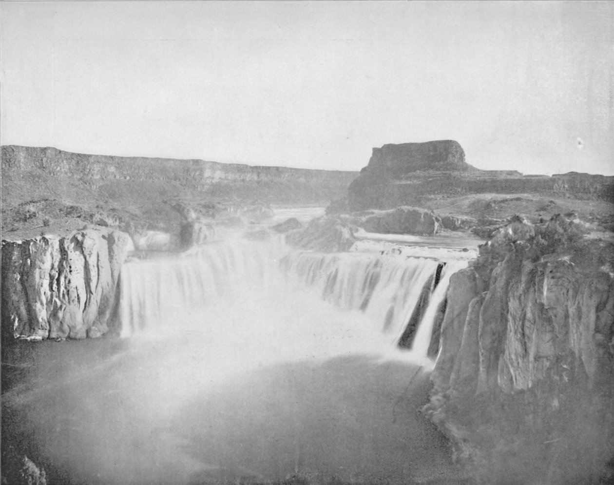 Shoshone Falls, 19. století od Unbekannt