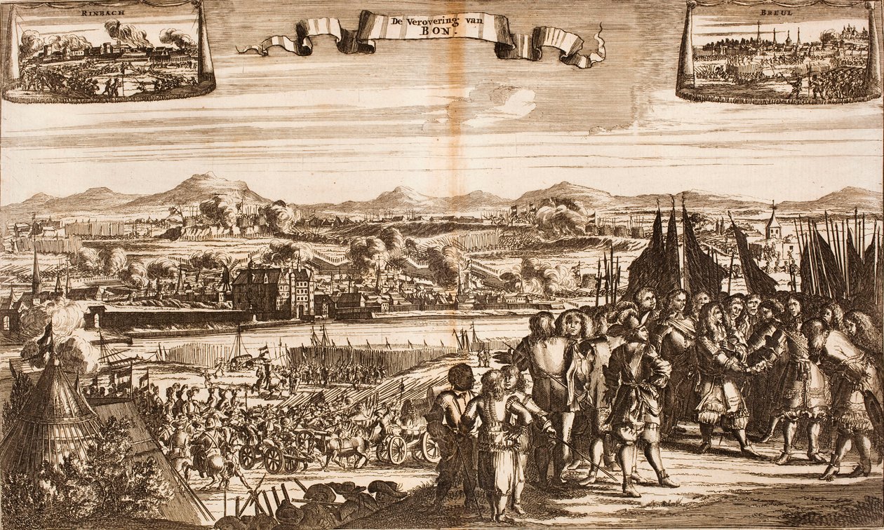 Obléhání Bonnu, 1689 Od: Schauplatz des Krieges. od Unbekannt