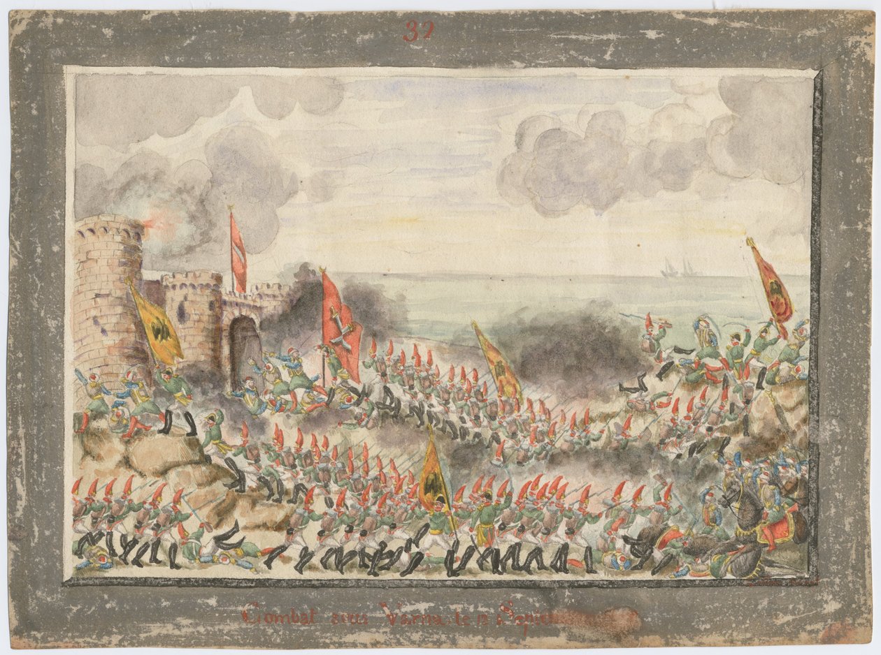 Obležení Varny v září 1828, 1829 od Unbekannt
