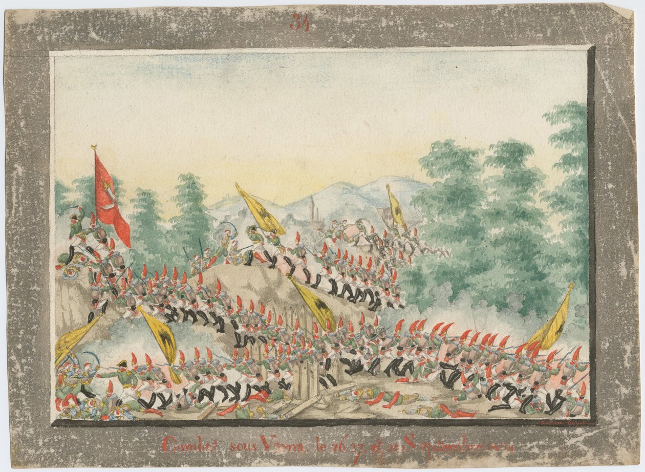 Obležení Varny v září 1828, 1829 od Unbekannt