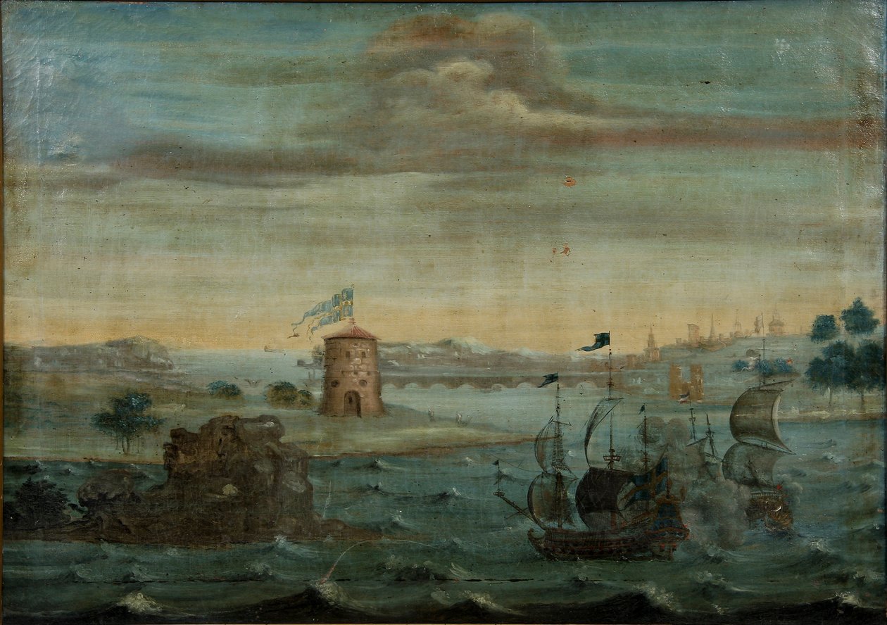Obléhání Vyborgu, 1710 od Unbekannt