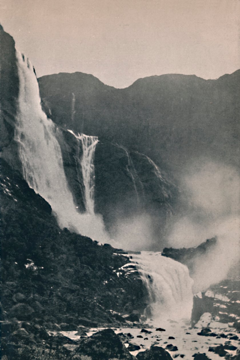Vodopády Skjeggedal, 1914. od Unbekannt