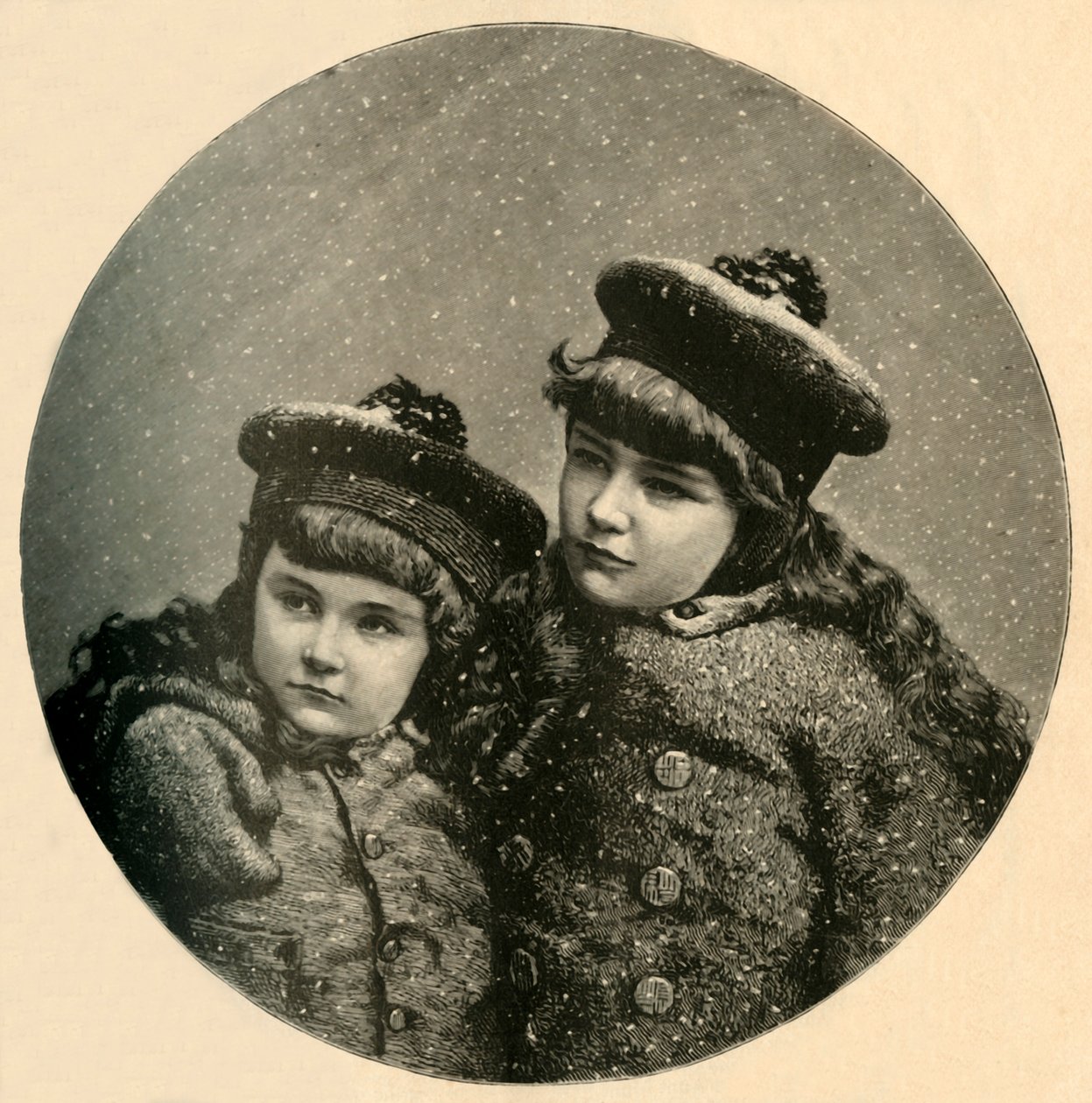 Vánoční strom Snow-Birds, 1883. od Unbekannt