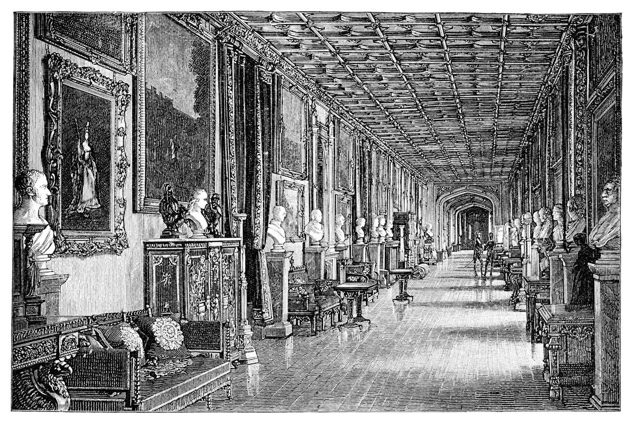 Jihovýchodní koridor, hrad Windsor, 1900 od Unbekannt