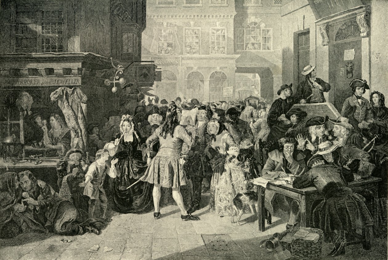 Jižní mořská bublina, 1720, 1925. od Unbekannt