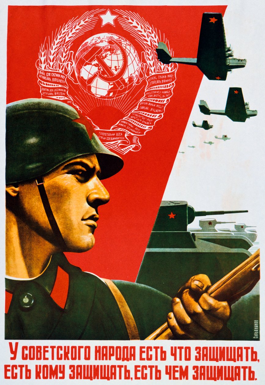 Sovětský lid ví, jak se bránit, 1937 od Unbekannt