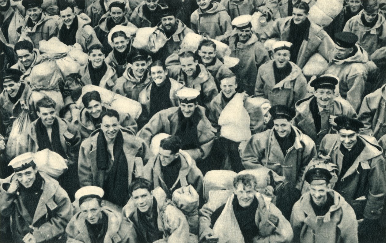 Duch archy, - námořníci královského námořnictva, c1942. od Unbekannt