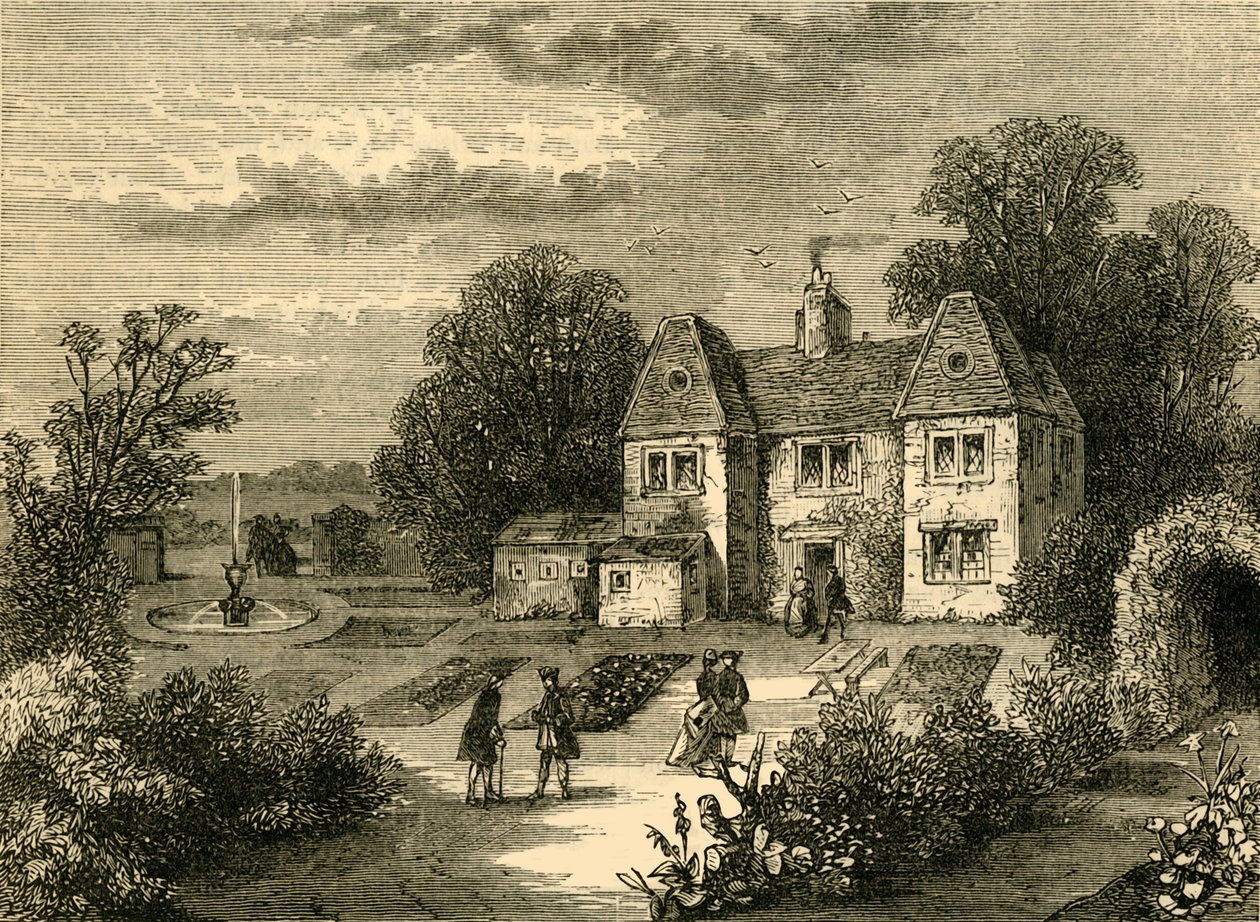 The Spring Garden, Worlds End., c1876. od Unbekannt