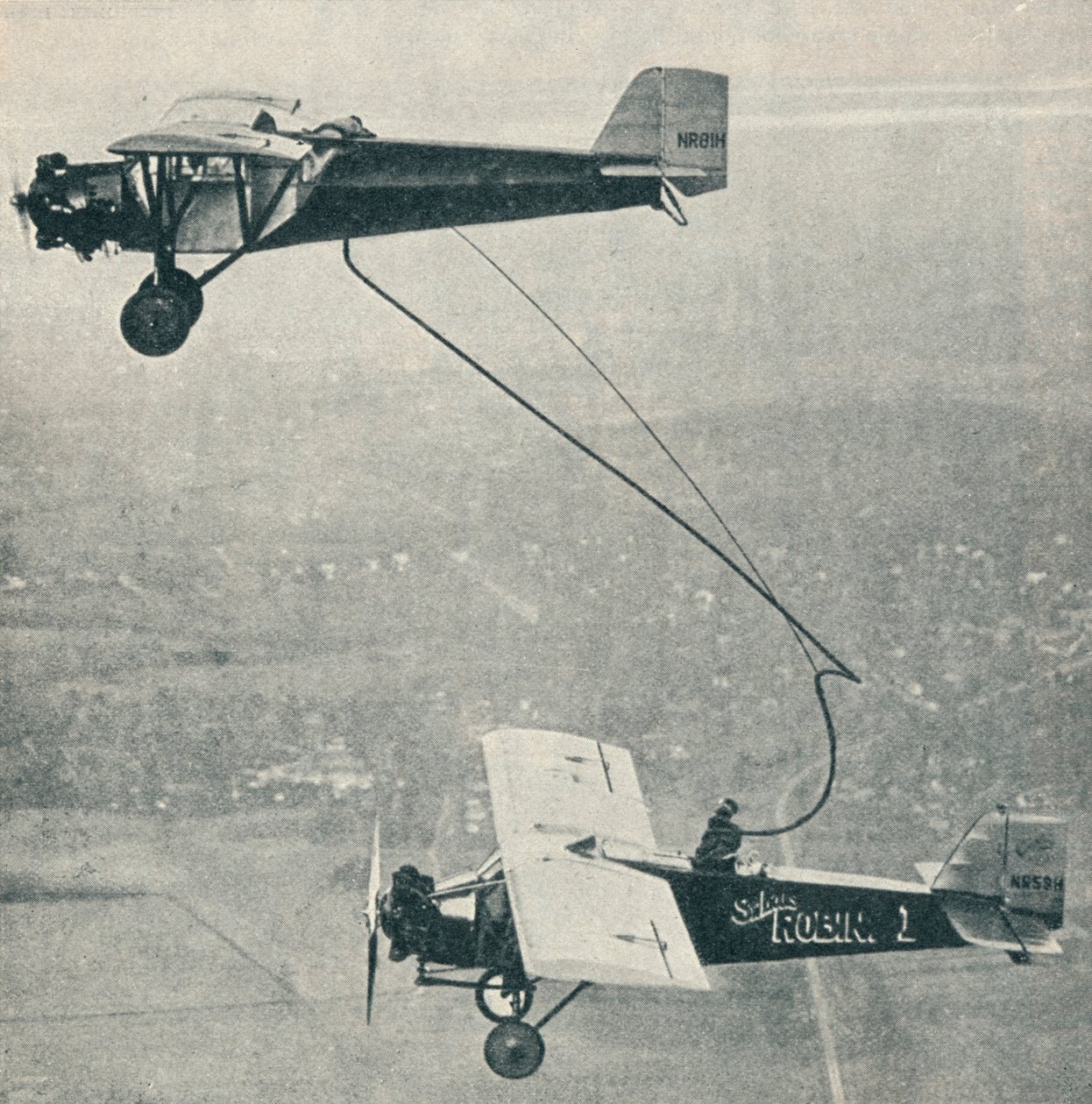 St Louis Robin tankování, c1929 c1937 od Unbekannt