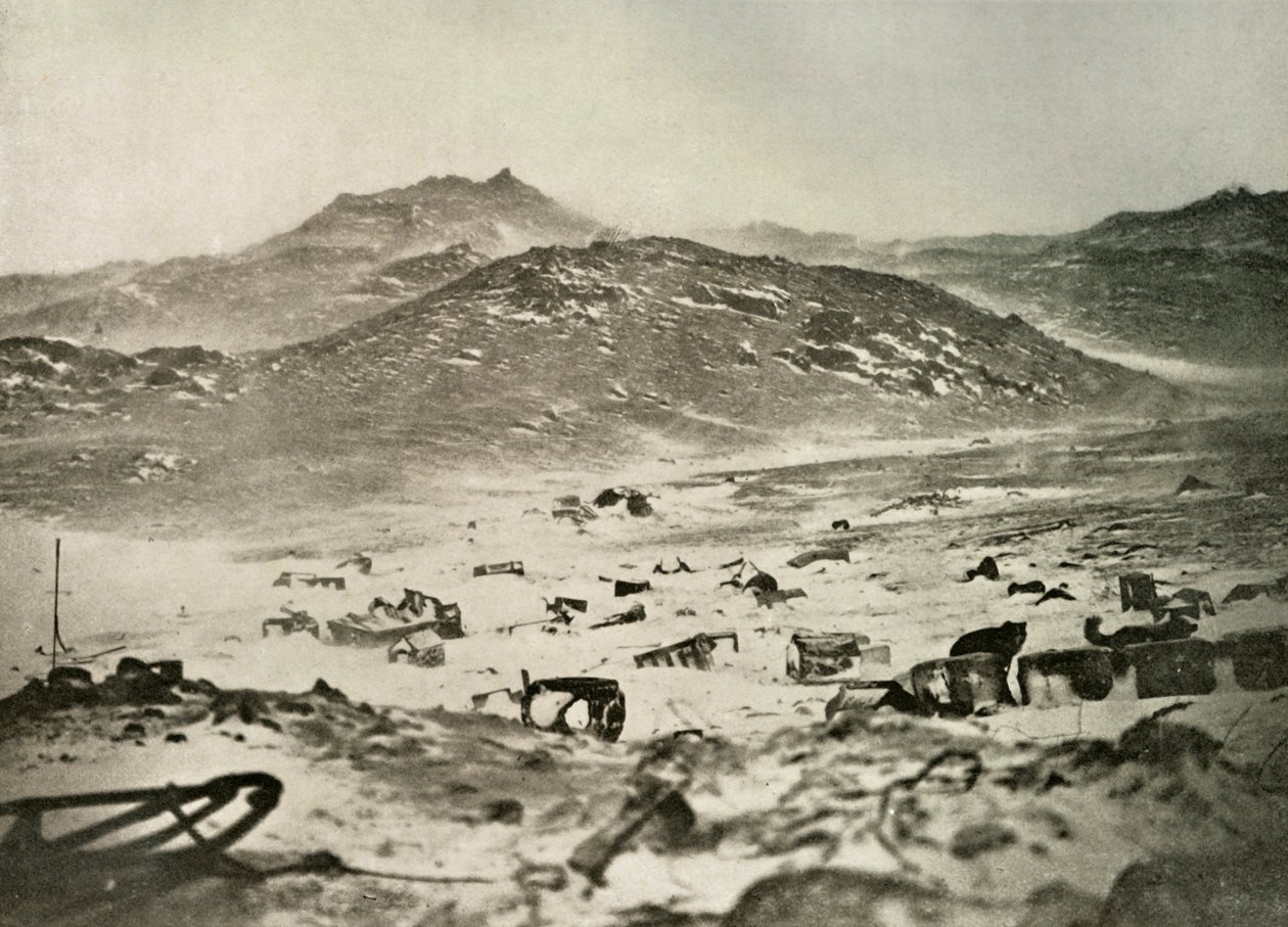 Začátek vánice v Winter Quarters, c1908, 1909. od Unbekannt