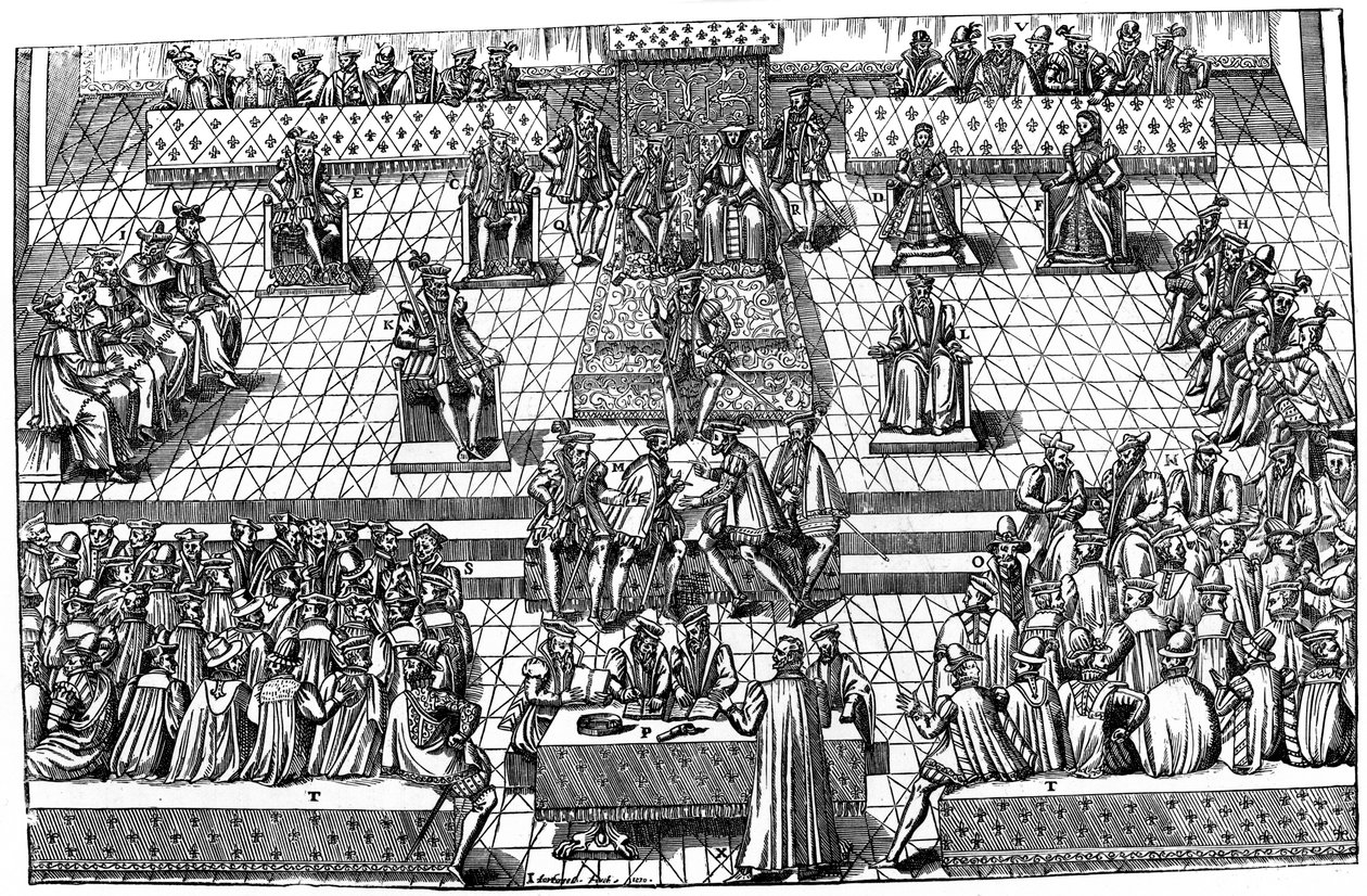 Generální státy v Orleans, Francie, 1560, 1893 od Unbekannt