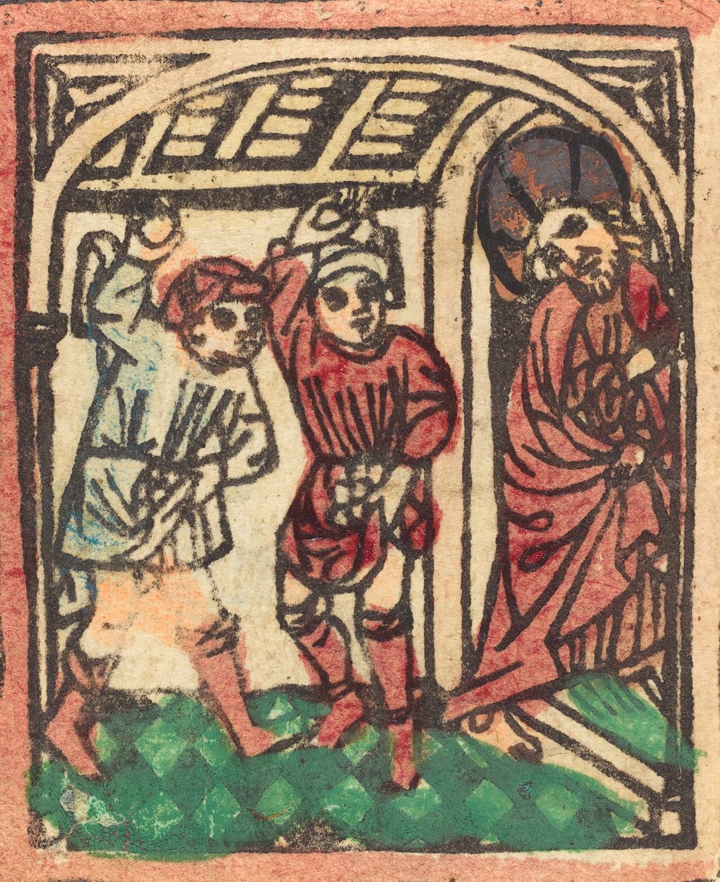 Ukamenování Krista, c. 14401450. od Unbekannt
