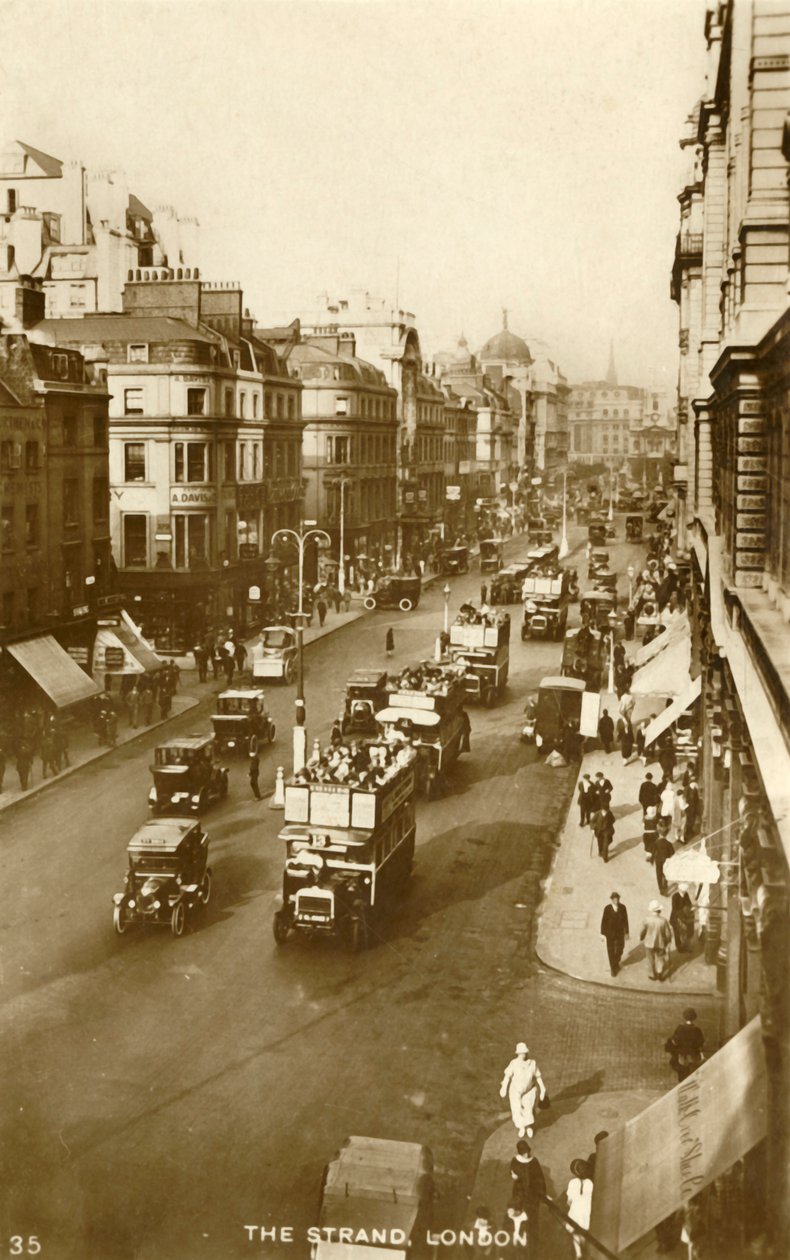 The Strand, Londýn, 1929. od Unbekannt