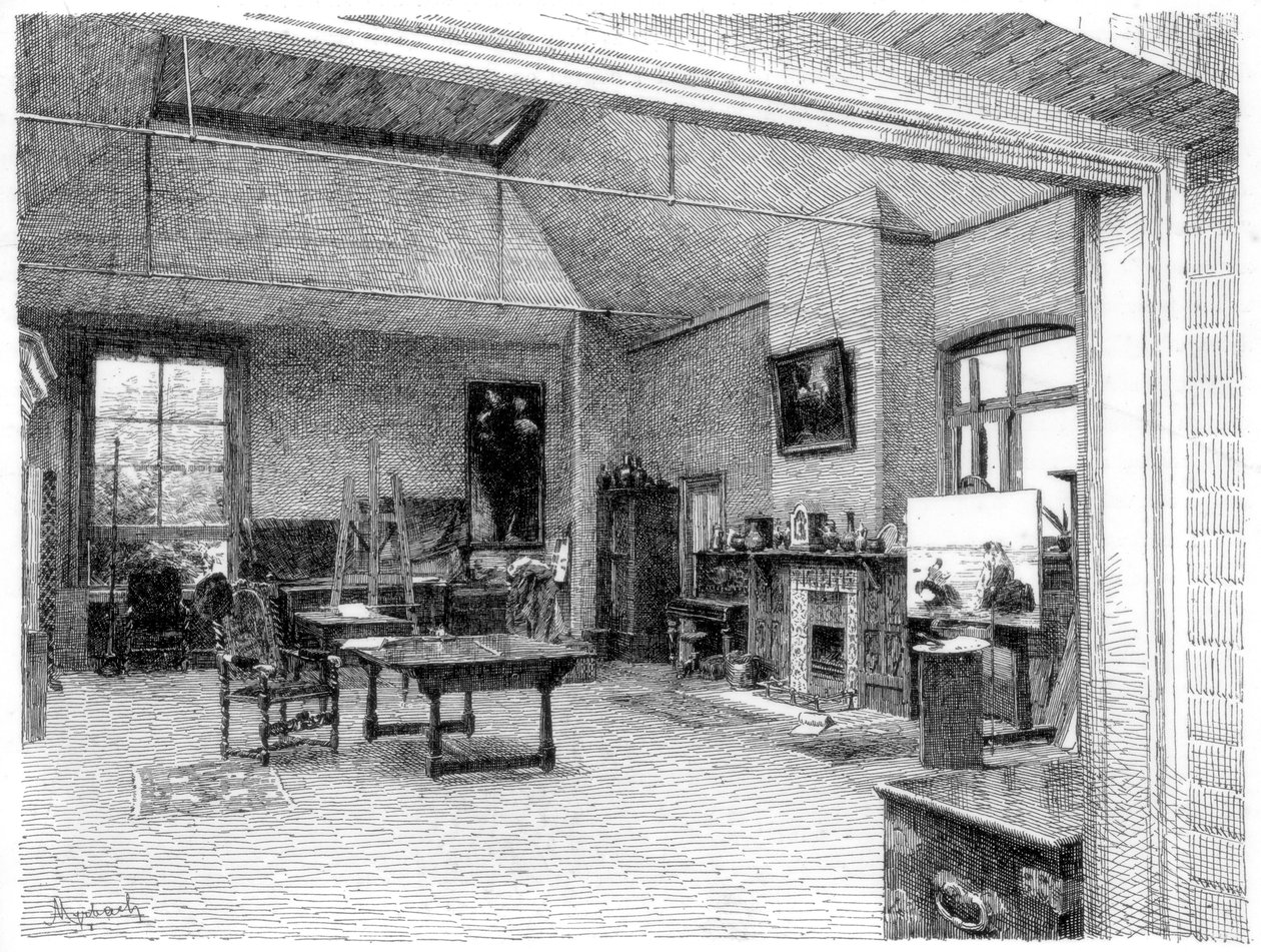 Studio, východ, c1880-1882 od Unbekannt