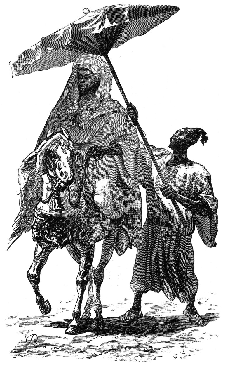 Marocký sultán, c1890 od Unbekannt