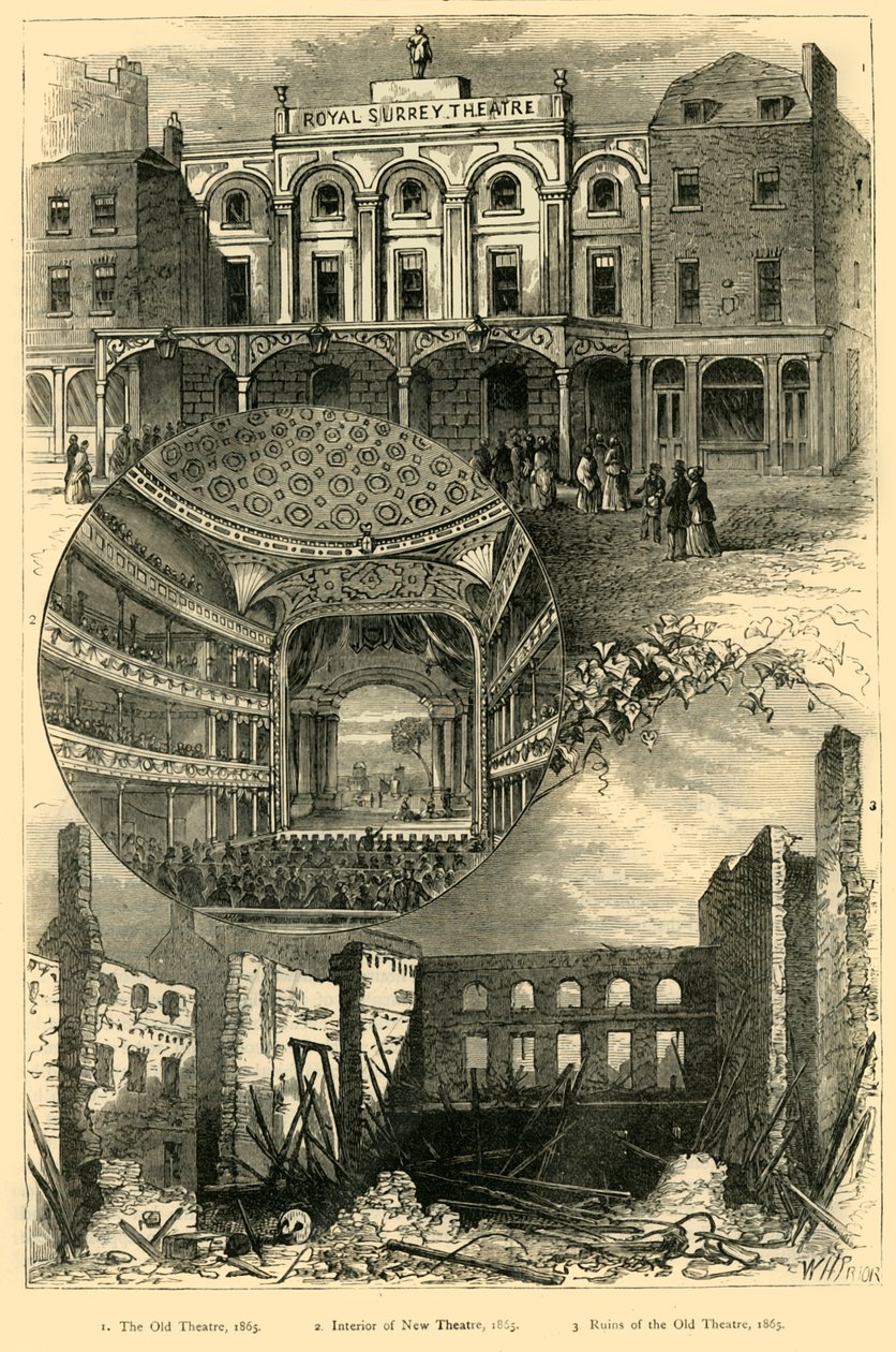 The Surrey Theatre, c1878. od Unbekannt