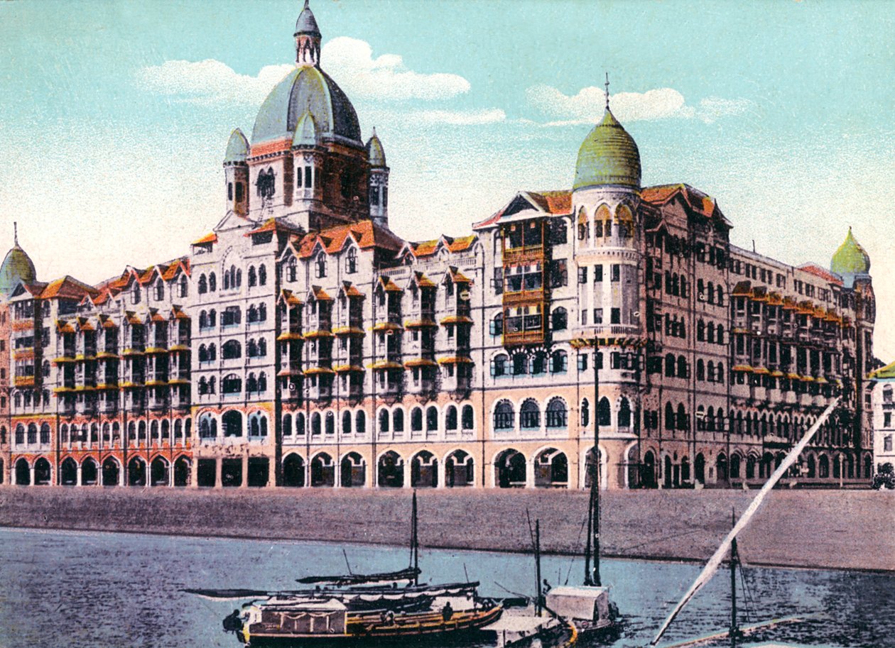Taj Mahal Palace Hotel, Bombay, Indie, počátek 20. století od Unbekannt
