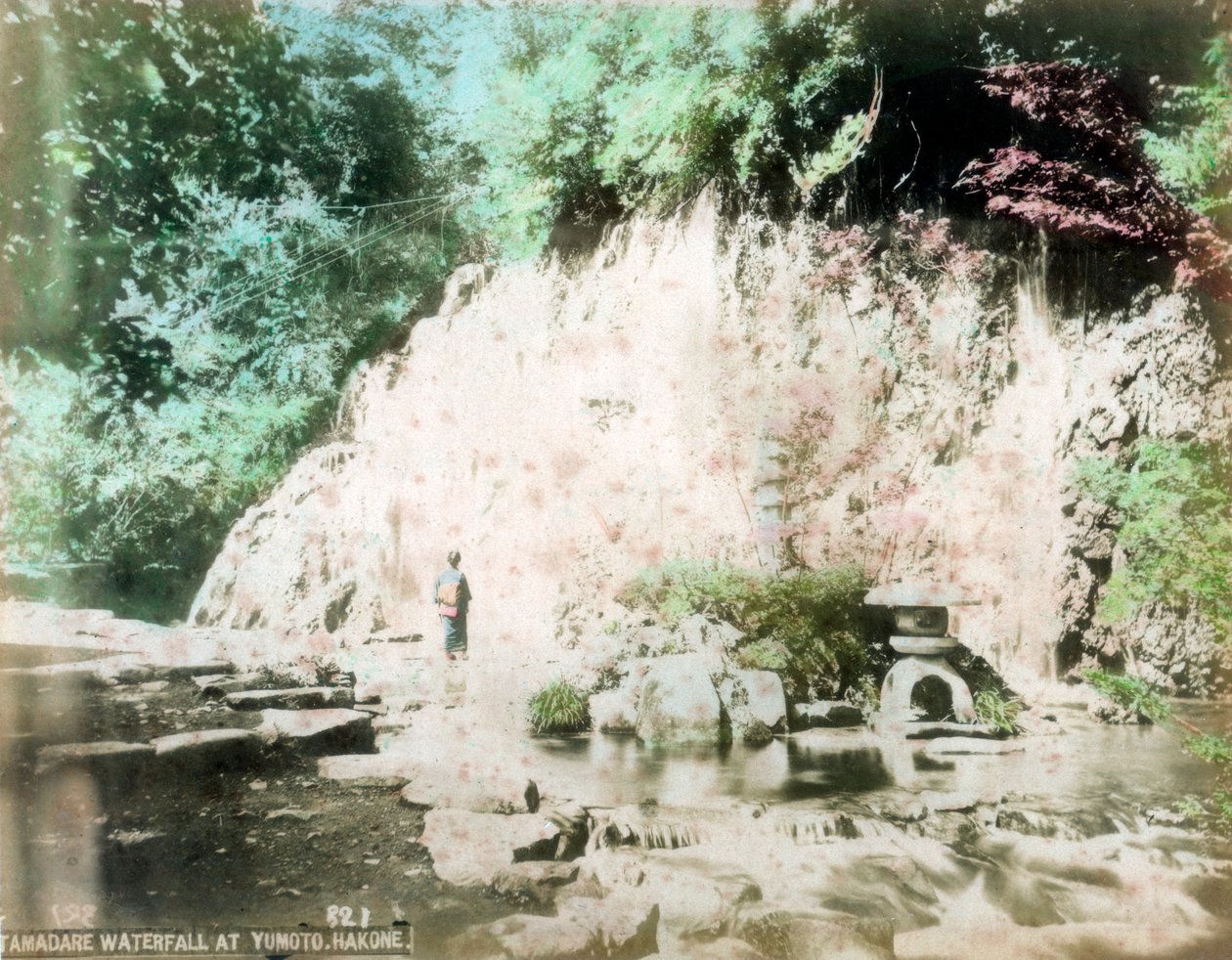 Vodopády Tamadare, Yumoto, Hakone, Japonsko od Unbekannt