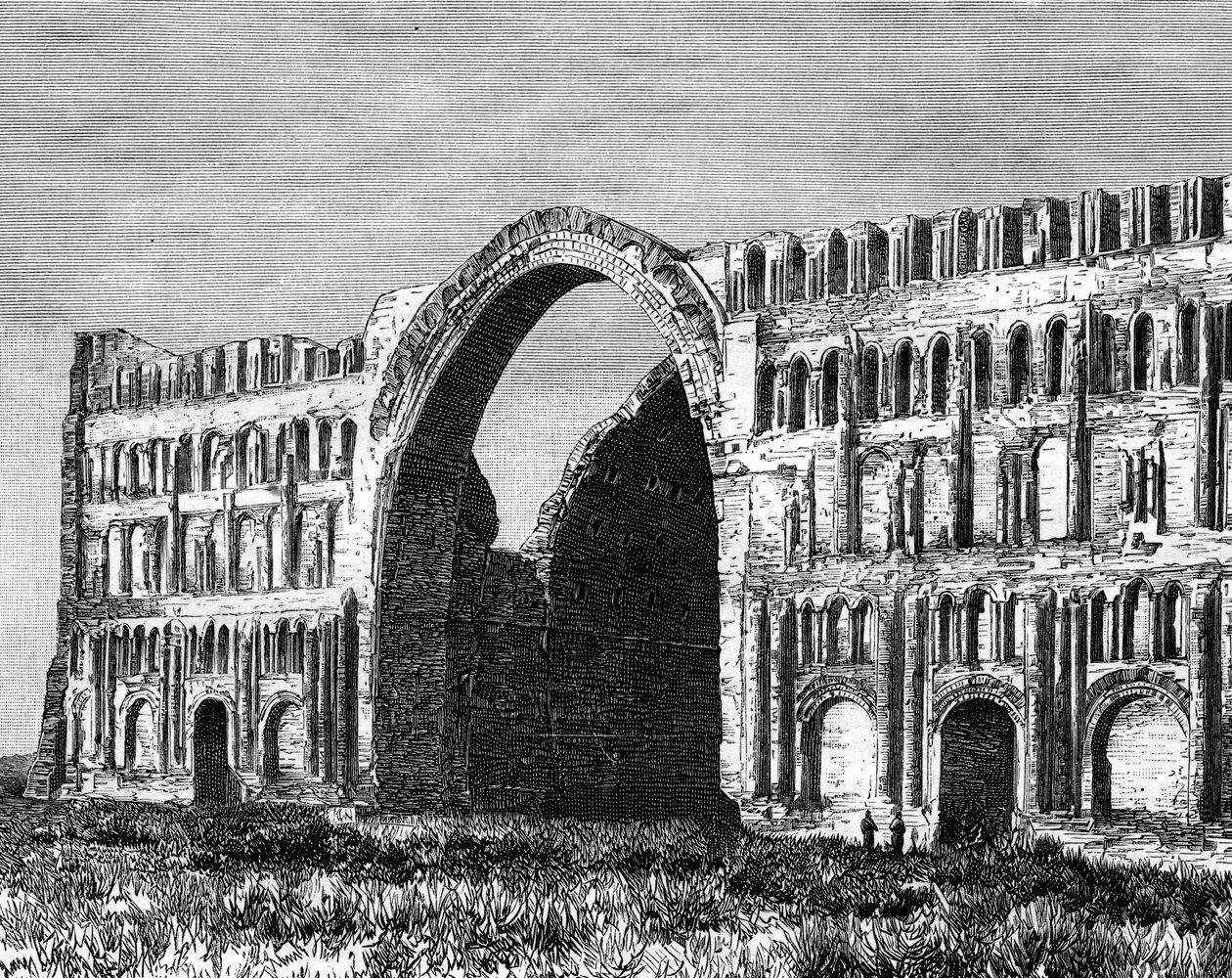 Taq-i Kisra, Ctesiphon, Irák, 19. století od Unbekannt