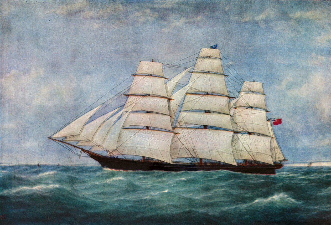 The Tea Clipper Spindrift, 1938 od Unbekannt