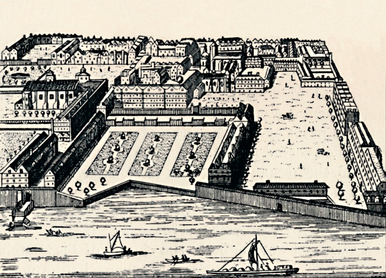 Chrám z Temže, c1650, 1903 od Unbekannt