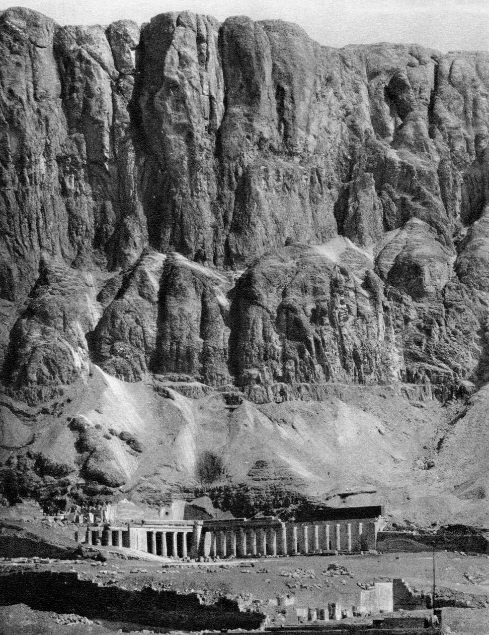Chrám Deir-El-Bahari, Egypt, 1936 od Unbekannt