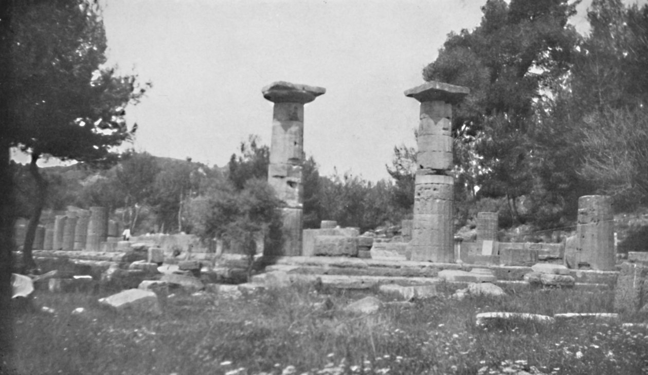Héřin chrám v Olympii, 1913 od Unbekannt