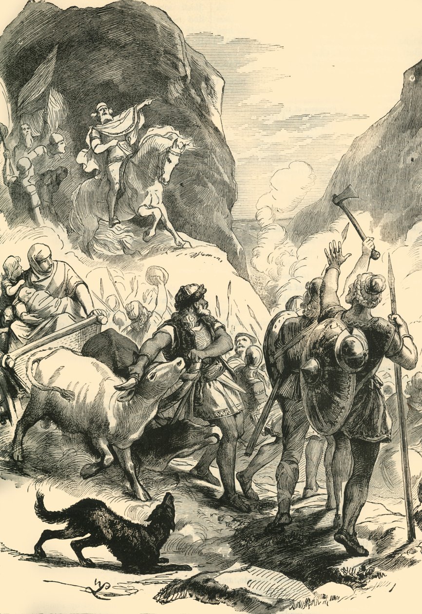 Germáni v březnu 1890. od Unbekannt