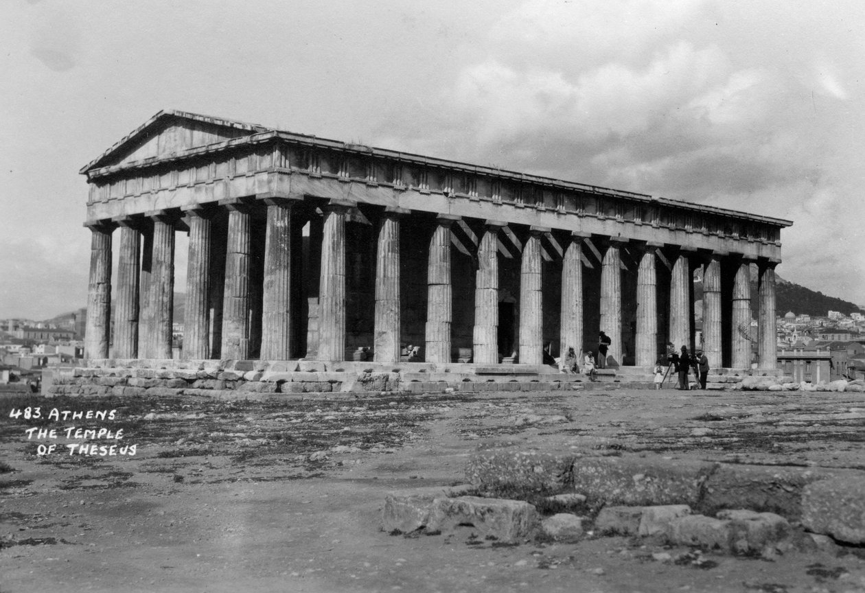 Theseion, agora, Atény, Řecko, 20. až 30. léta 20. století od Unbekannt