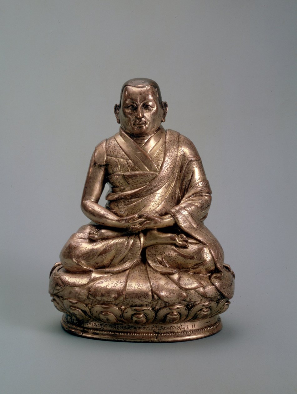 Třetí dalajlama Sonam Gyatso 1543-1588, 16.-17. od Unbekannt