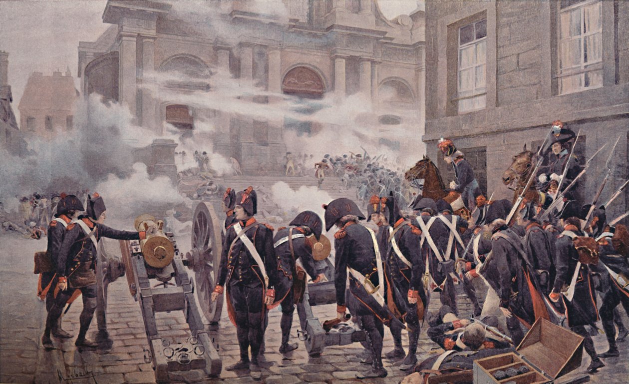 Třináctý vendemiaire, 5. října 1795, 1896 od Unbekannt