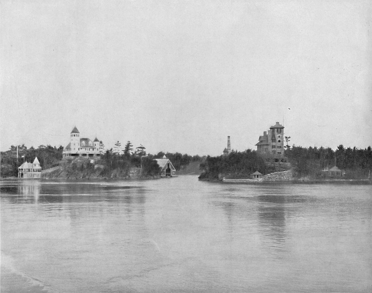 Tisíc ostrovů svatého Vavřince, c1897. od Unbekannt