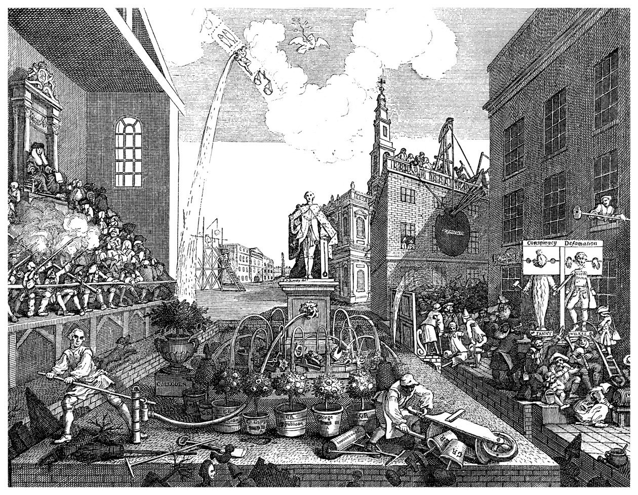 The Times, deska II, c1762 1895 od Unbekannt