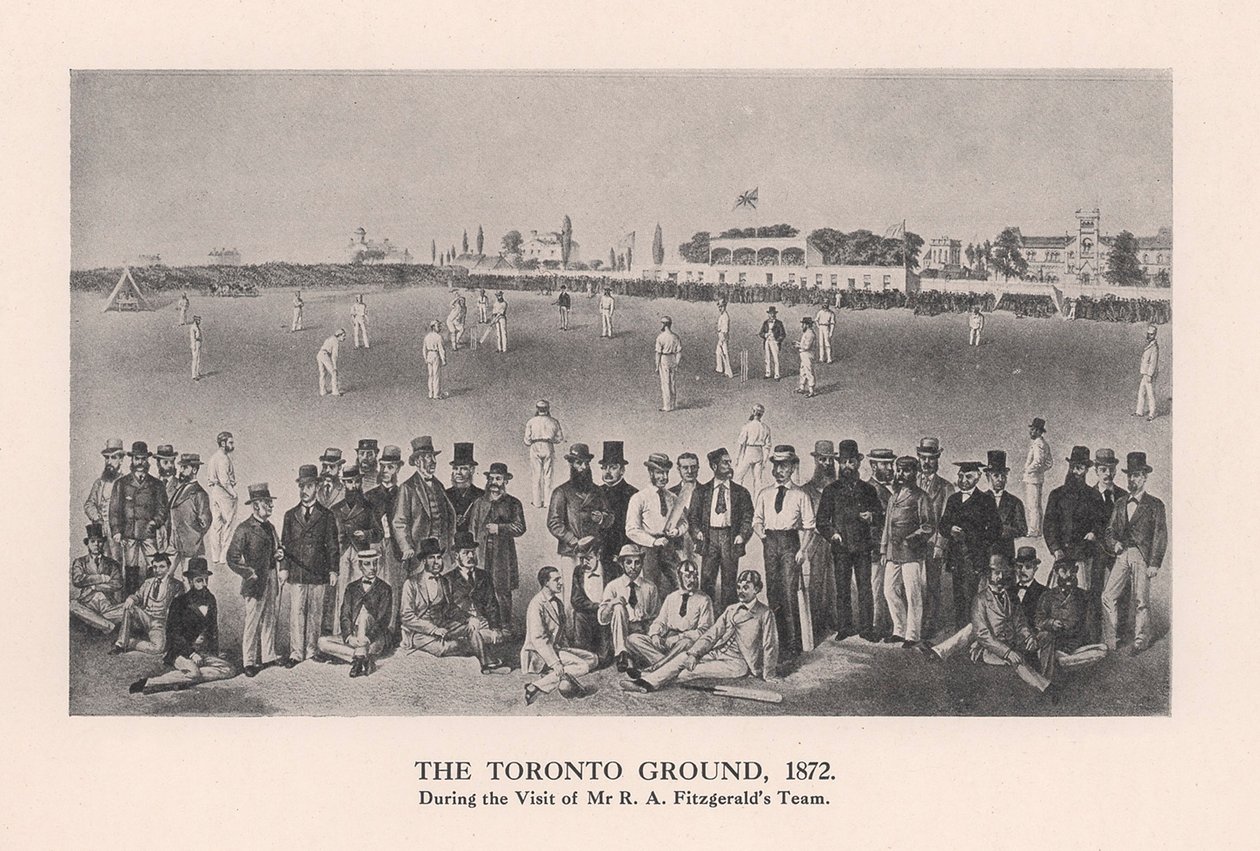 Kriketové hřiště v Torontu, 1872-1912 od Unbekannt