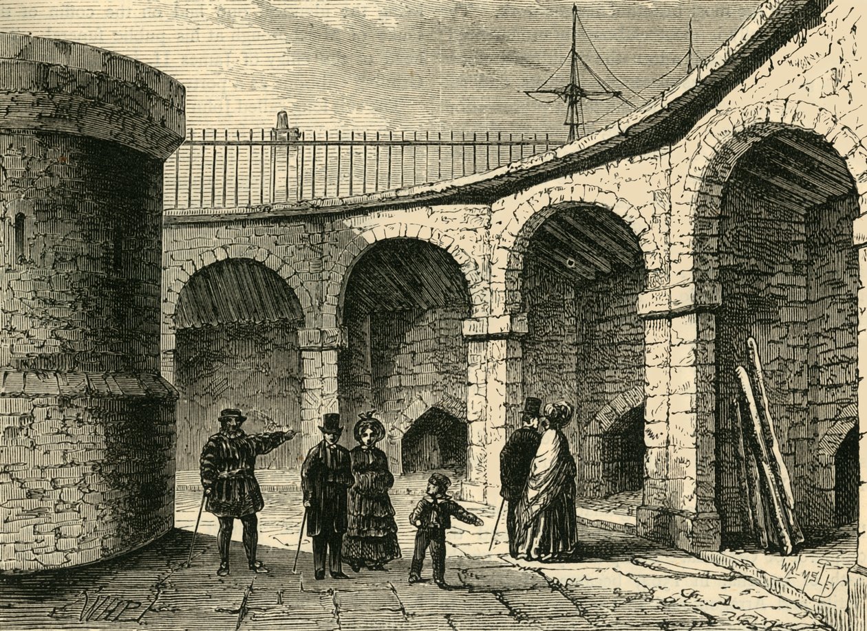 Tower Menagerie asi 1820, c1872. od Unbekannt