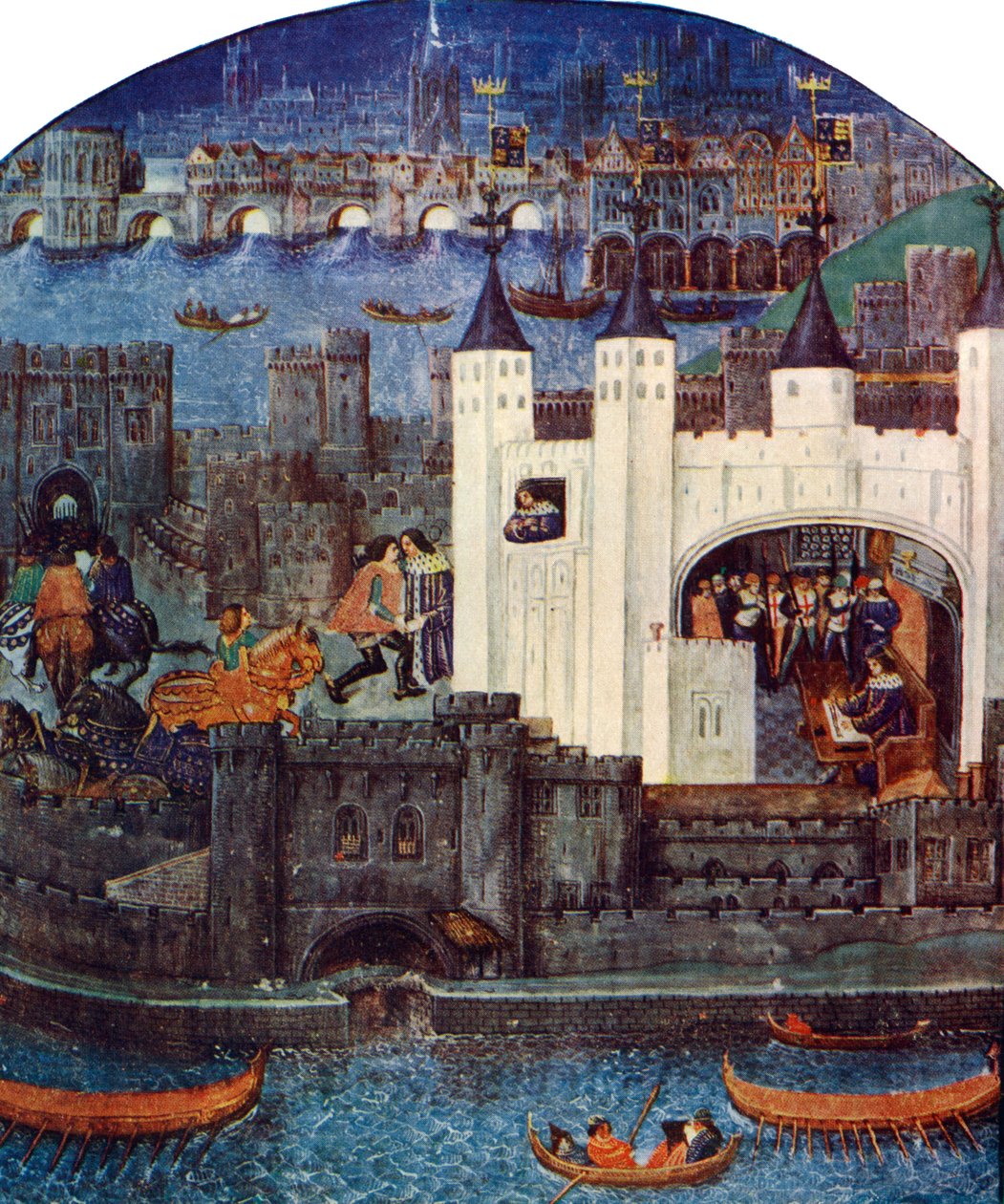 Tower of London s London Bridge, 1500, 1900-1920 od Unbekannt