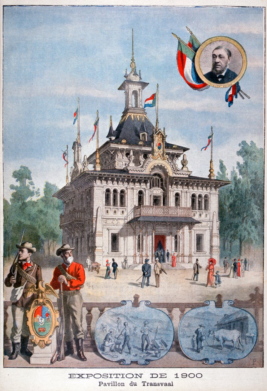 Pavilon Transvaal na Světové výstavě v roce 1900, Paříž, 1900 od Unbekannt