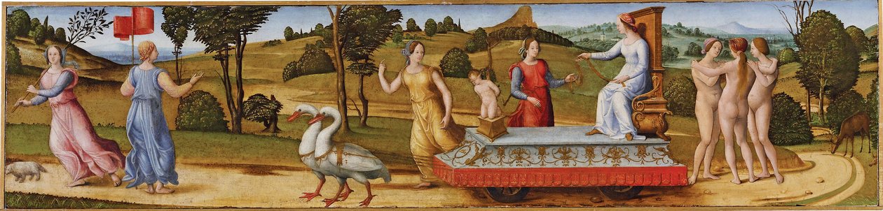 Triumph cudnosti, c. 1500 od Unbekannt