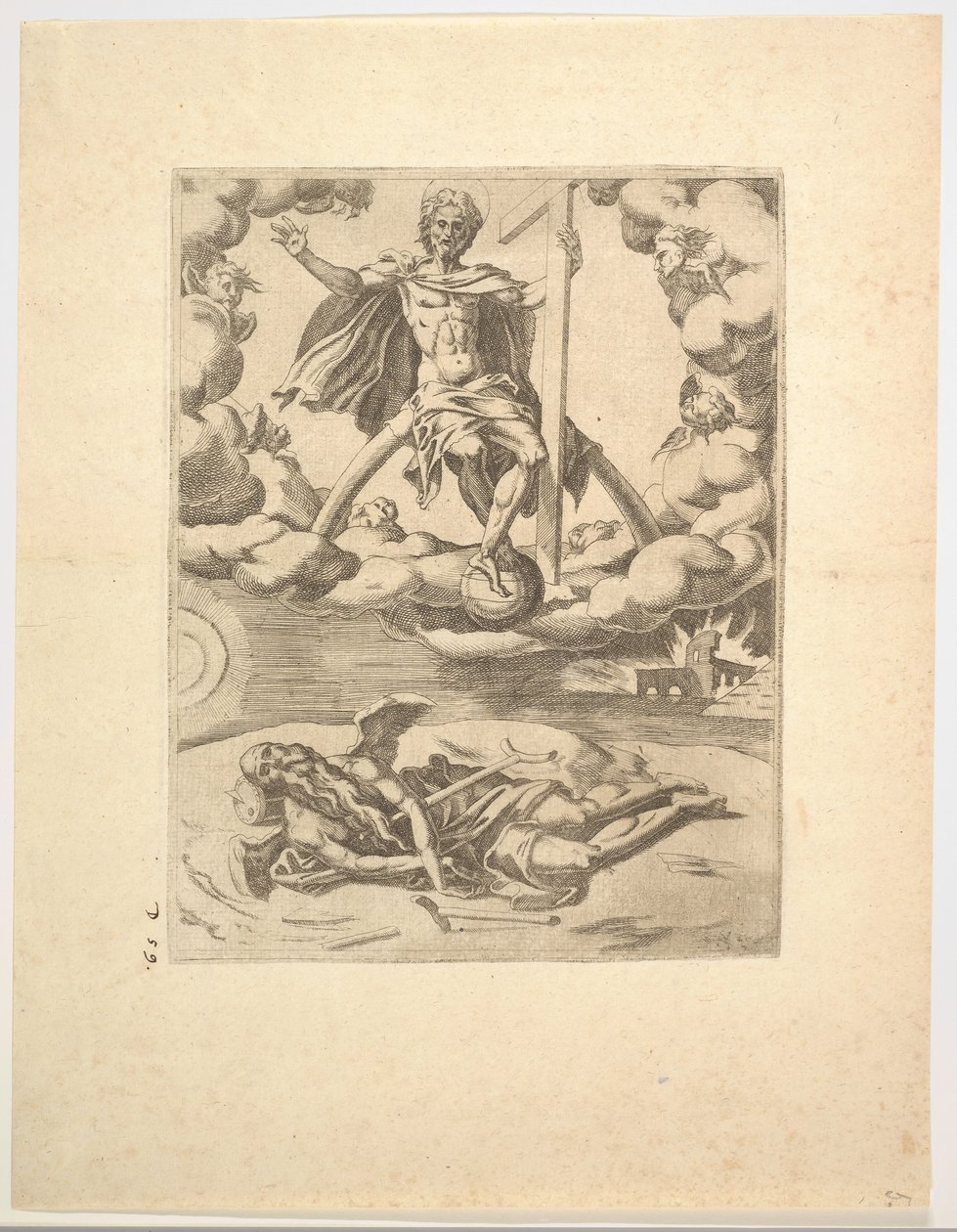 Triumph of Divinity or Eternity od The Triumphs of Petrarc, ca. 1548-49. od Unbekannt
