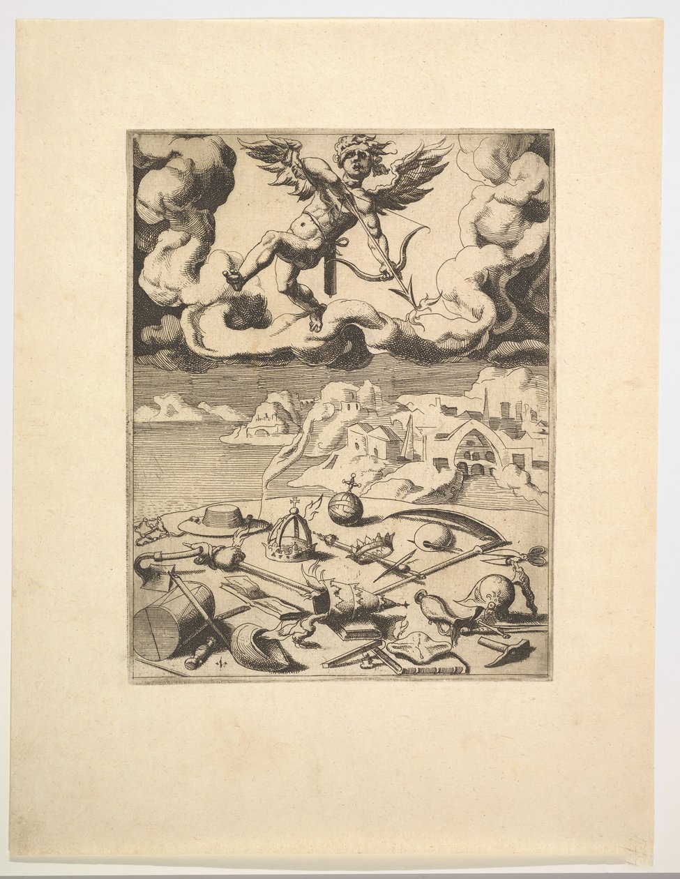 Triumph of Love z The Triumphs of Petrarc, ca. 1548-49. od Unbekannt