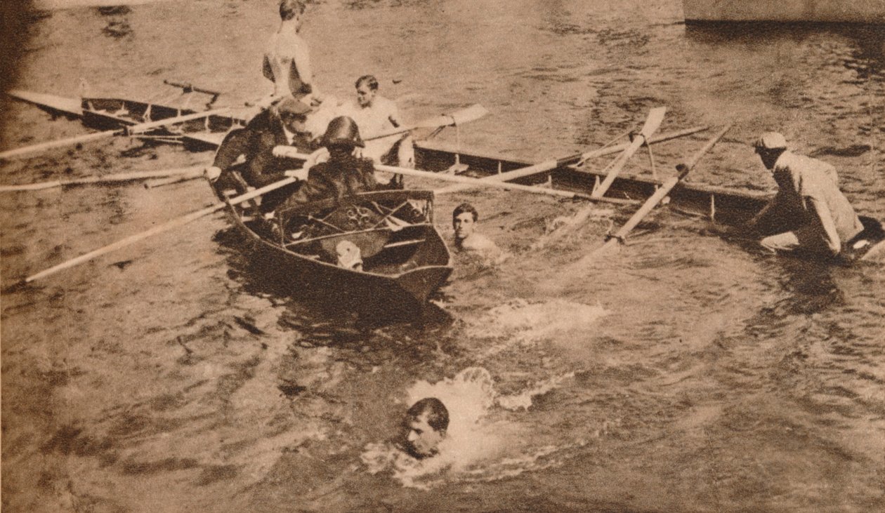 Univerzitní závod lodí, březen 1912 1935 od Unbekannt