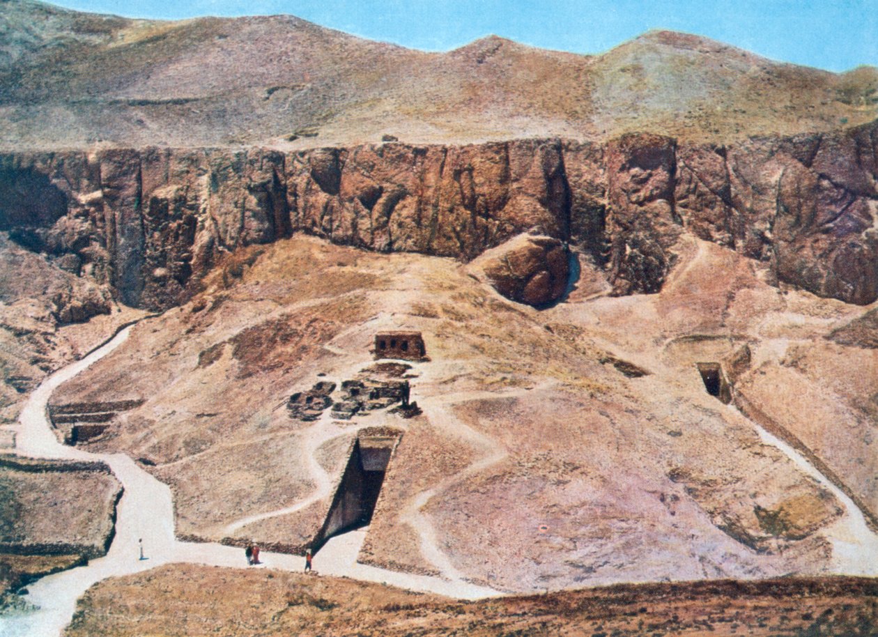 Údolí králů, Luxor, Egypt, 20. století od Unbekannt