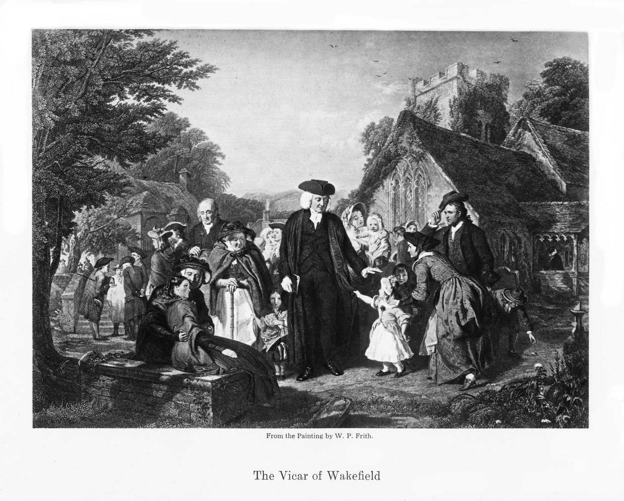Vicar of Wakefield, c1850 od Unbekannt