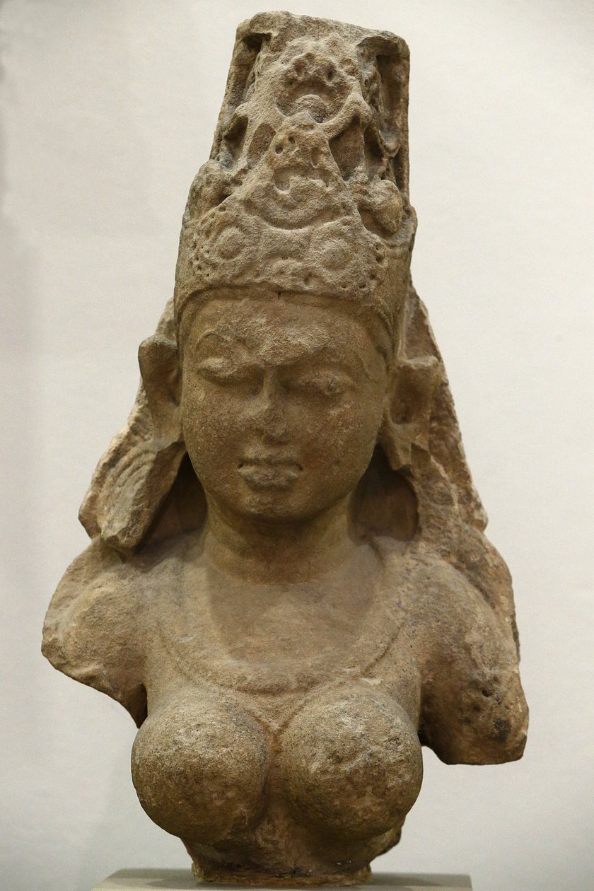 Victoria and Albert Museum. Elf. 800-900. Pratihara období. pískovec. Střední Indie (Madhjapradéš). Spojené království od Unbekannt