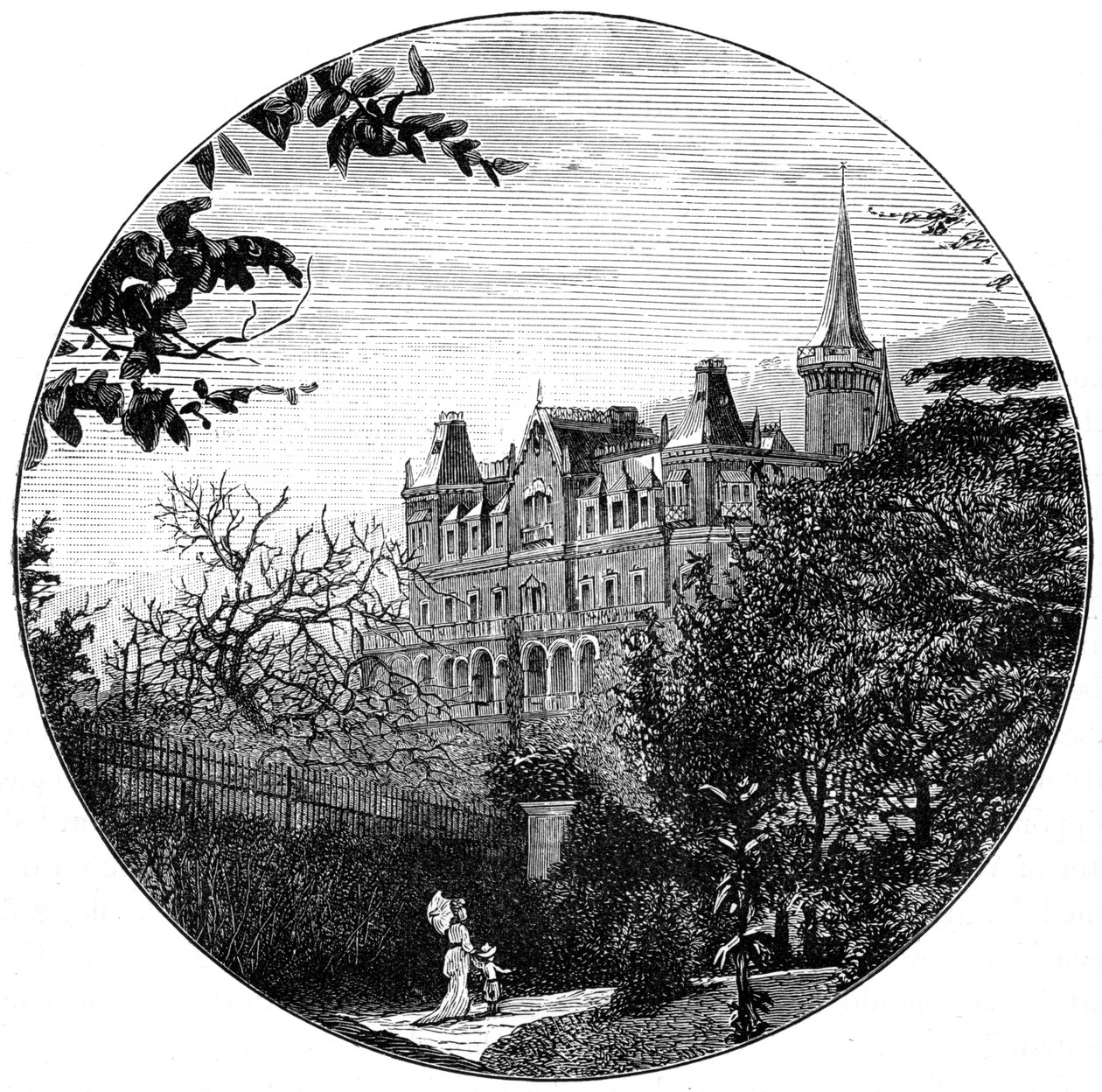 Villa Clara, Baveno, jezero Maggiore, severní Itálie, 1900 od Unbekannt