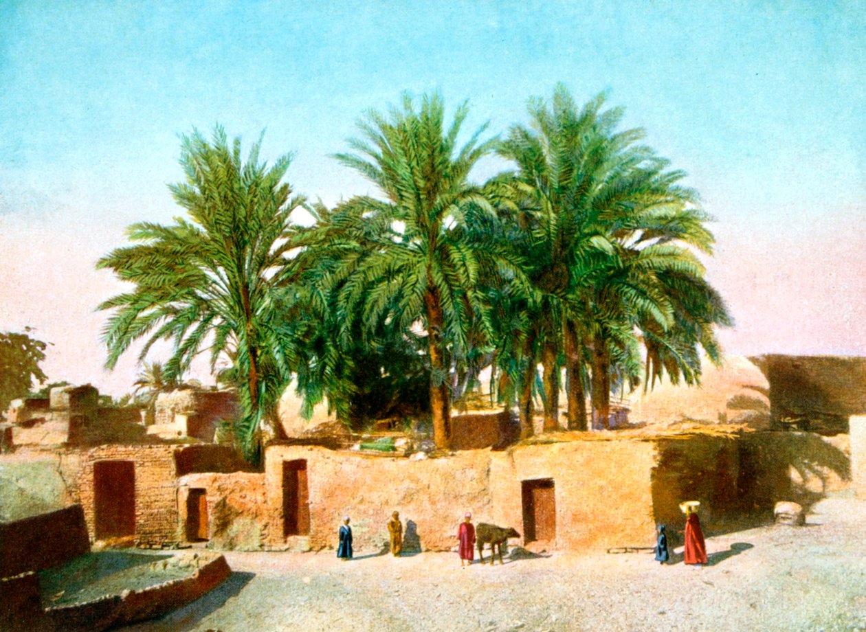 Vesnice Karnak, Egypt, 20. století od Unbekannt