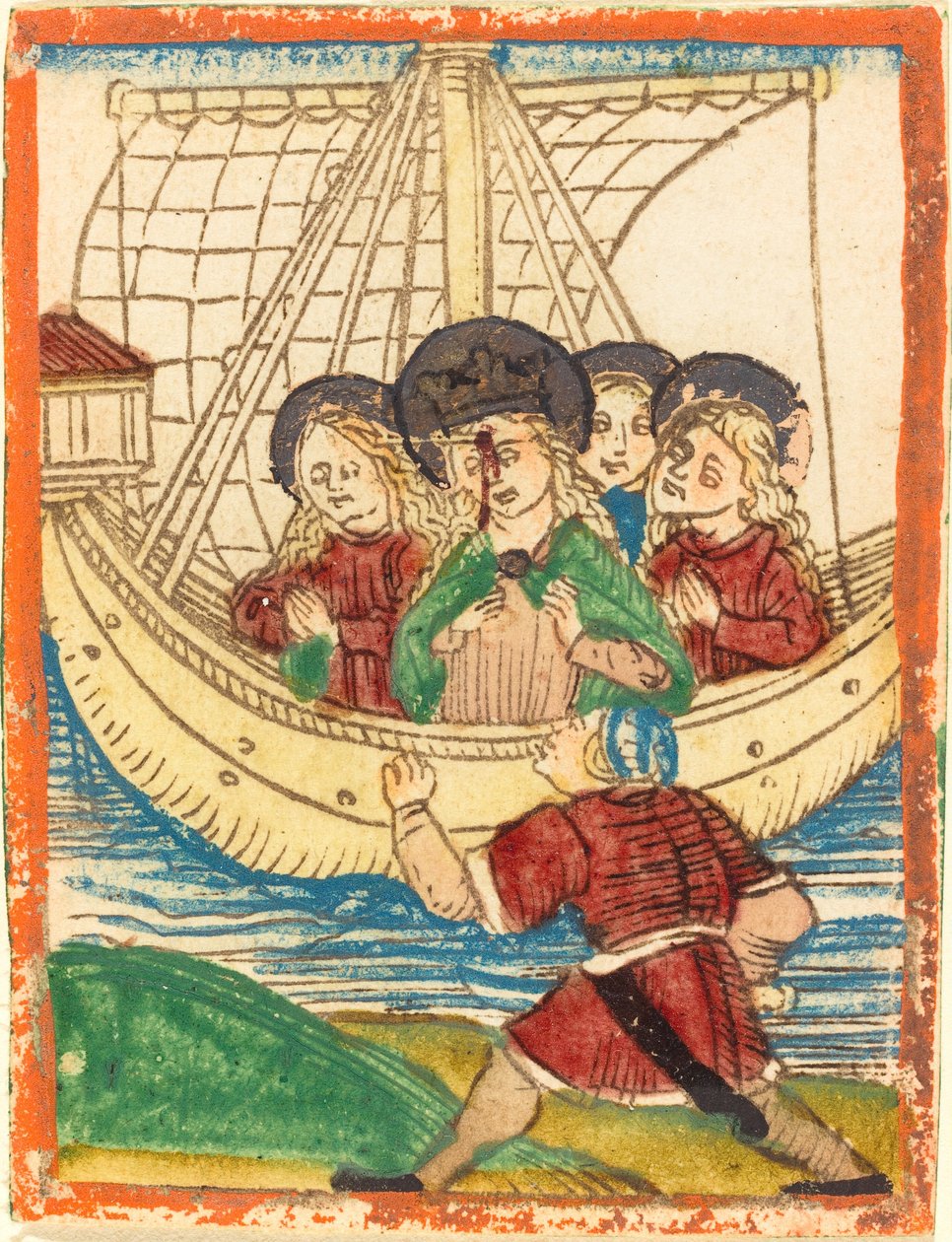 Plavba svaté Uršuly, 14801490. od Unbekannt
