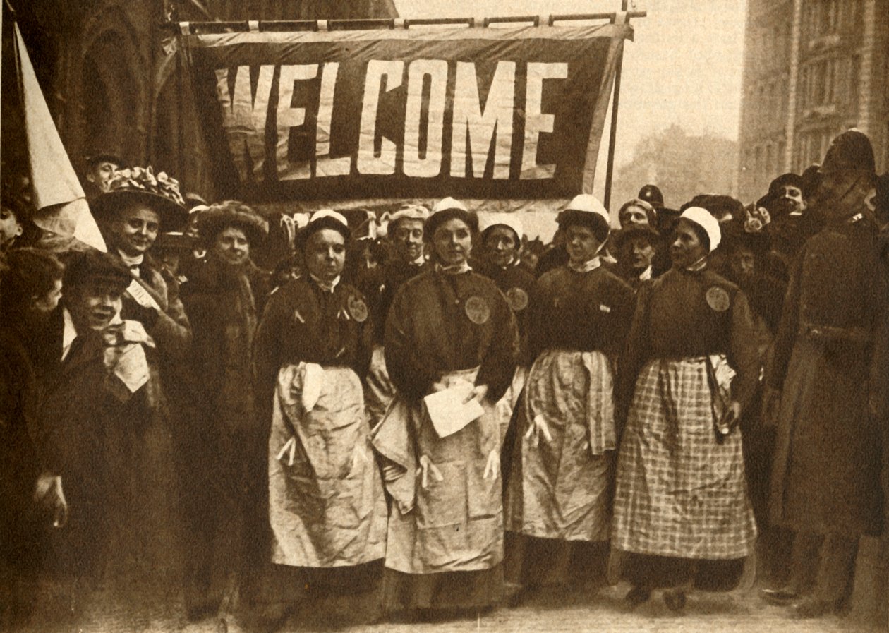 Vítejte u obětí mužské tyranie 1908, 1933. od Unbekannt