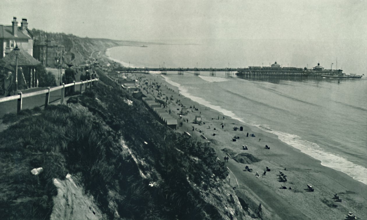 The West Cliff, c1910 od Unbekannt